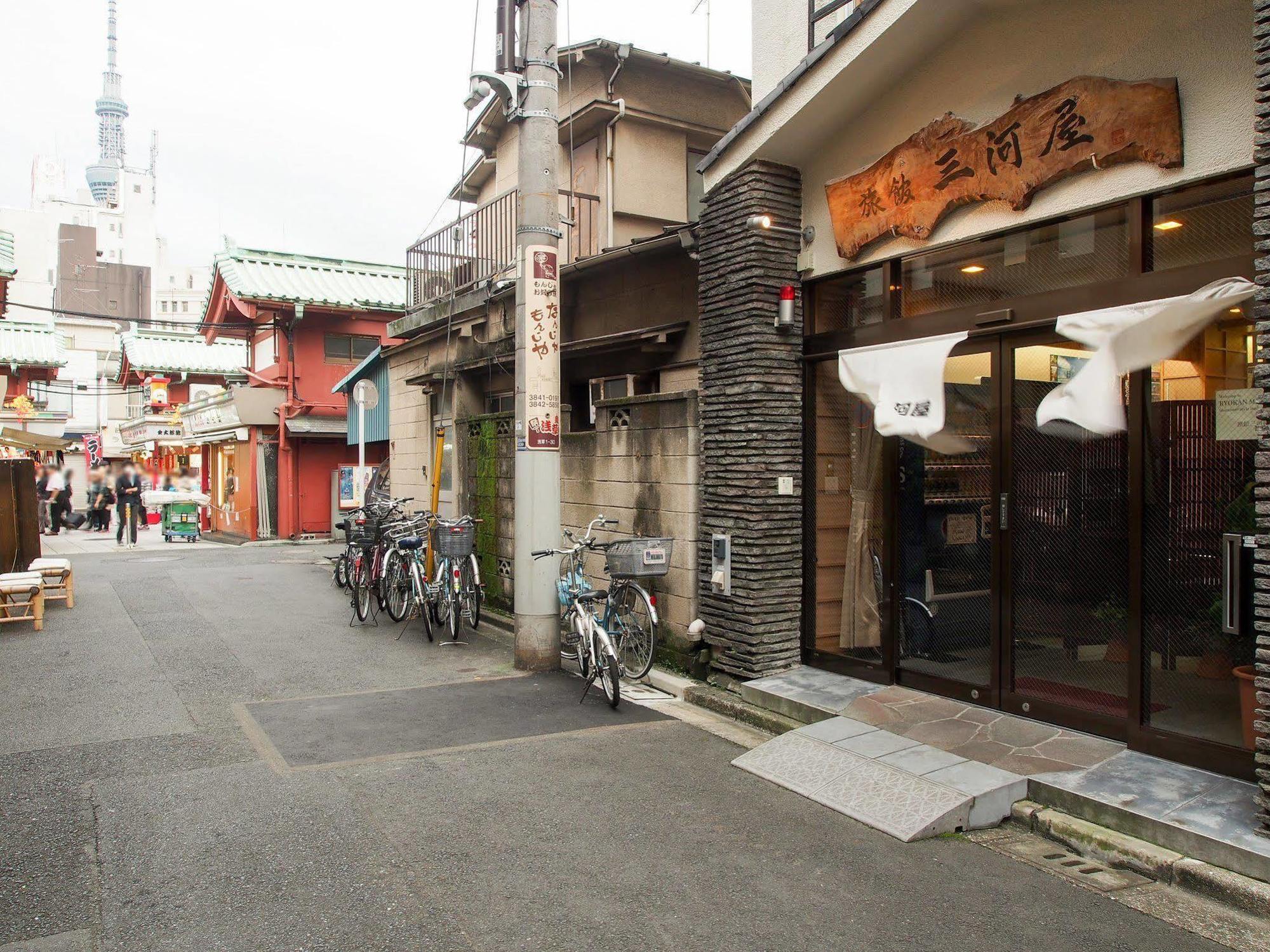 Ryokan Mikawaya Prefektura Tokio Exteriér fotografie